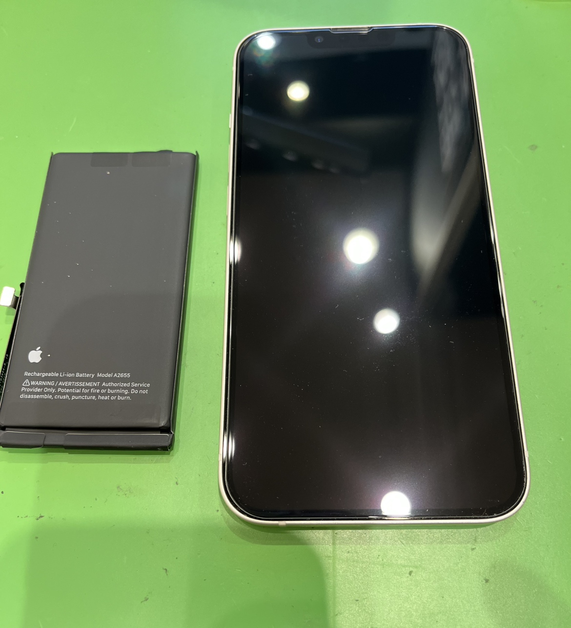 【修理実例】iPhone13バッテリー交換修理